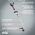thumbnail image 7 of SENIX 4QL® 26.5cc 4-Cycle 17" Gas String Trimmer, Weed Eater, Attachment Capable, 7 of 7