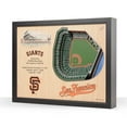 thumbnail image 1 of YouTheFan MLB 25-Layer Stadium View 3D Wall Art, 1 of 5