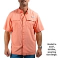 thumbnail image 6 of Habit Men's Short Sleeve 50+ UPF Fishing Shirt, 6 of 8