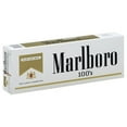 thumbnail image 2 of Marlboro Gold 100s Box Cigarettes 20 ct., 10 pk., 2 of 2