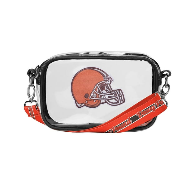 Cleveland Browns Clear Crossbody Bag