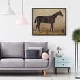 thumbnail image 3 of Emil Volkers - Brauner im Stall Traditional Canvas Print by Oliver Gal Prints, 3 of 4