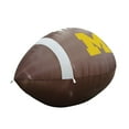 thumbnail image 5 of Logo Brands Michigan Wolverines Pre-Lit 10'x6' Inflatable Football, 5 of 6