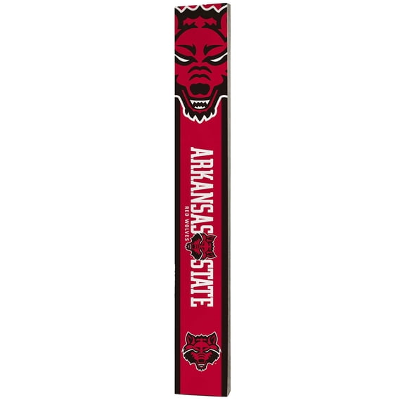 NCAA 8" x 60" Reversible Porch Greeter Sign