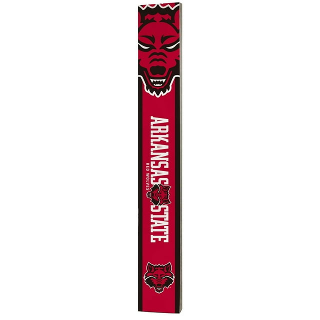 NCAA 8" x 60" Reversible Porch Greeter Sign