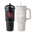 thumbnail image 1 of Logo Brands Oklahoma Sooners Stainless Steel Tumbler Set, 1 of 7