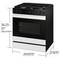 thumbnail image 4 of Samsung Bespoke 6.0 cu. ft. Slide-In Gas Range w/ Illuminated Safety Knobs, 4 of 9