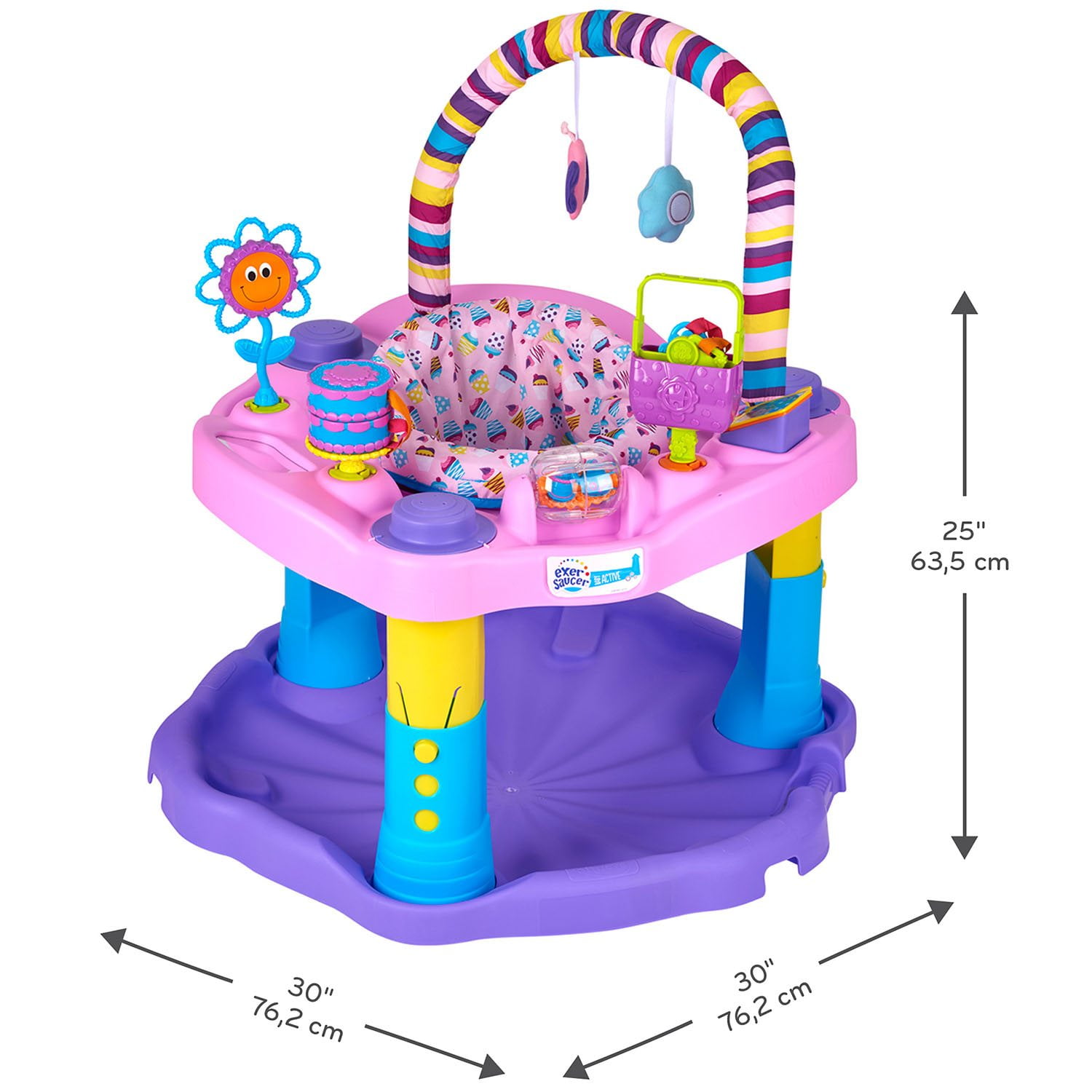 Baby Exersaucers Evenflo Exersaucer Triple Fun Bouncer Evenflo