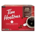 thumbnail image 1 of Tim Hortons Premium K-Cup Coffee Pods, Dark Roast, 100 ct., 1 of 7