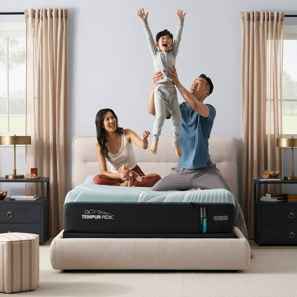 Tempur-Pedic TEMPUR-LuxeAdapt Medium Hybrid Mattress - Samsclub.com