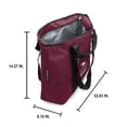 thumbnail image 4 of Logo Brands NC Central Eagles Gameday Insulated Tote, 4 of 4