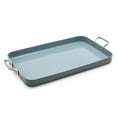 thumbnail image 1 of GreenPan Valencia Pro Ceramic Nonstick Double Burner Griddle, 1 of 11