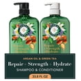 thumbnail image 1 of Herbal Essences Pure Plants Argan Oil & Green Tea Shampoo + Conditioner, 33.8 fl. Oz., 2 pk., 1 of 9