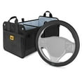 thumbnail image 1 of CAT® FlexTrunk Car Trunk Organizer & Cat® 14.5" - 15.5" Steering Wheel Cover - Heavy Duty, Universal Fit, 1 of 15
