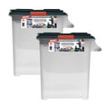 thumbnail image 1 of Buddeez Weatherproof Storage Container for Large Bags of Wood Pellets, Charcoal, Pet Food and More, 2-Pack, 1 of 5