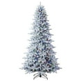 thumbnail image 3 of Member's Mark 9' Flocked Aspen Pre-Lit Christmas Tree, 3 of 9
