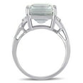 thumbnail image 5 of Emerald Cut Gemstone Ring in Sterling Silver, 5 of 6