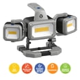 thumbnail image 12 of Westinghouse 2000 Lumen Rechargeable LED Work Light, Portable 3-Head Garage & Mechanic Light with Magnetic Side Lights, USB Power Bank and Cordless Design, 12 of 14