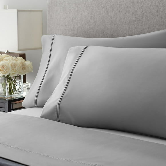 Member’s Mark 2-Pack 700-Thread-Count Egyptian Cotton Solid Pillowcases, Assorted Sizes
