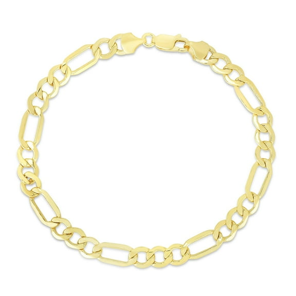 Lite Figaro Bracelet in 14K Gold
