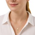 thumbnail image 5 of Pendant Cutout Necklace in 14K Gold, 5 of 6