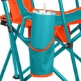 thumbnail image 4 of Logo Brands Miami Dolphins Hard Arm Chair, 4 of 6