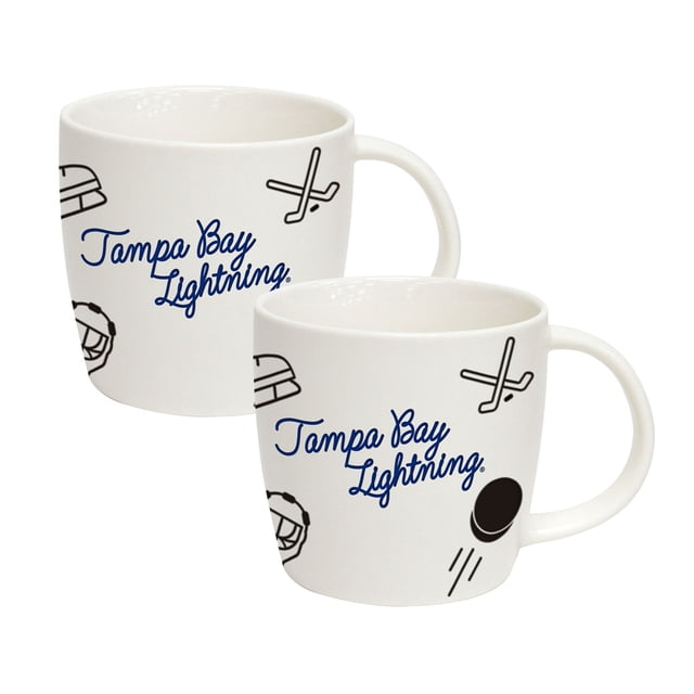 Logo Brands Tampa Bay Lightning 18oz Playmaker Mug Bundle