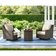 thumbnail image 2 of Member's Mark Highland Fire Chat Set with Sunbrella Fabric, 3pc, 2 of 6