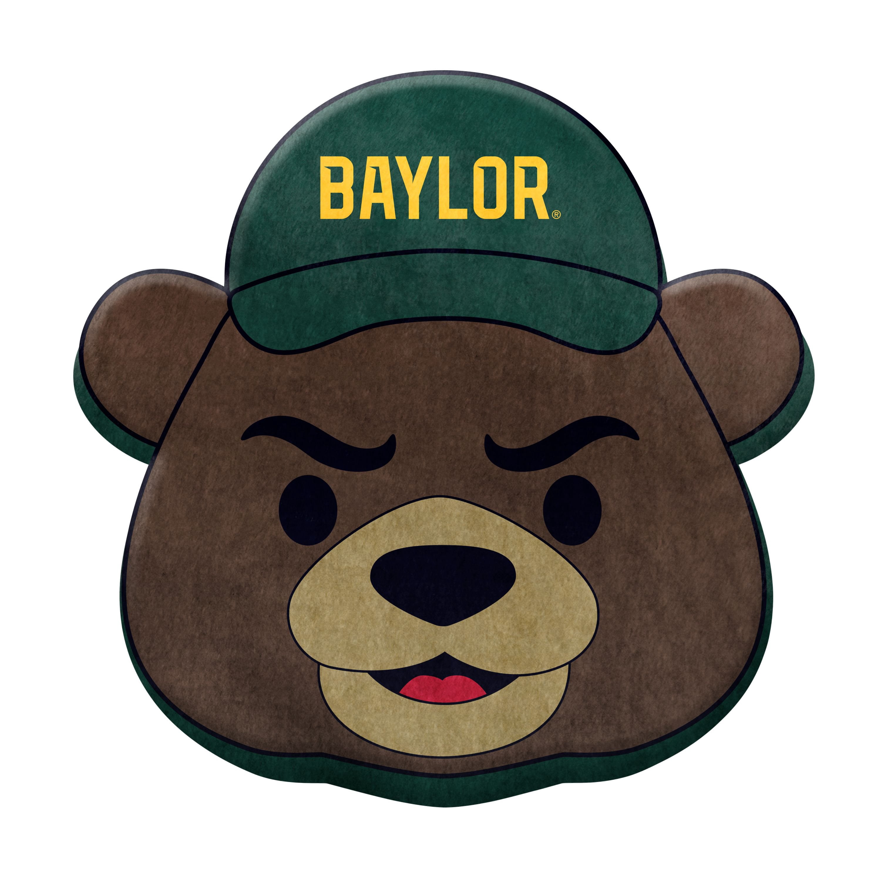 Logo Brands Baylor Bears Puff Pillow