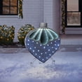 thumbnail image 1 of Member's Mark 32" Pre-Lit Silver Infinity Light Ornament Decor, 1 of 4