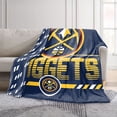 thumbnail image 2 of Logo Brands Denver Nuggets 60"x70" Super Plush Blanket, 2 of 7
