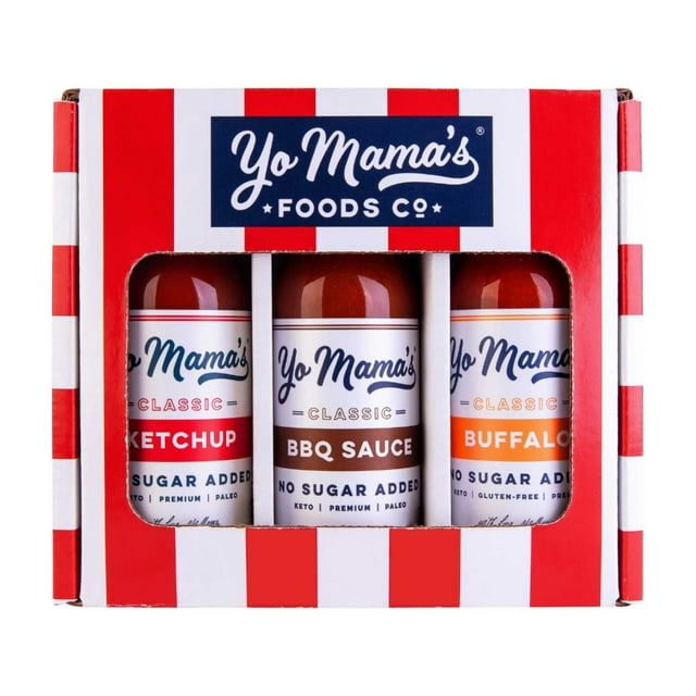 Yo Mama’s Foods Keto Condiments Variety Pack, 42 oz.