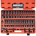 thumbnail image 1 of Neiko 1/2" Drive Impact Socket Set, 65-Piece Metric & SAE, 1 of 6