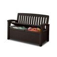 thumbnail image 2 of Keter 60-Gallon All-Weather Outdoor Patio Storage Bench, 2 of 5
