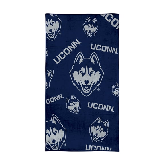 Logo Brands UConn Huskies 38"x72" Beach Towel