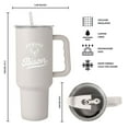 thumbnail image 4 of Logo Brands Howard Bison Stainless Steel Tumbler Set, 4 of 7