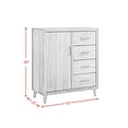 thumbnail image 3 of Zuma Panel 3PC or 5PC Bedroom Set in Walnut, Assorted Sizes, 3 of 10
