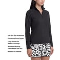 thumbnail image 4 of Lands' End Women's Quarter Zip Rashguard, 4 of 6