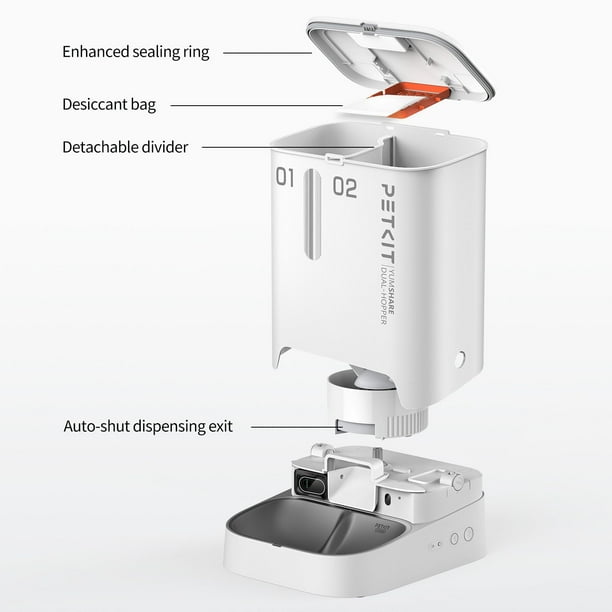 Petkit YumShare Dual-Hopper Smart Pet Food Dispenser