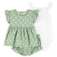 thumbnail image 1 of Carter's Baby Girls 3-Piece Outfit Set, 1 of 11