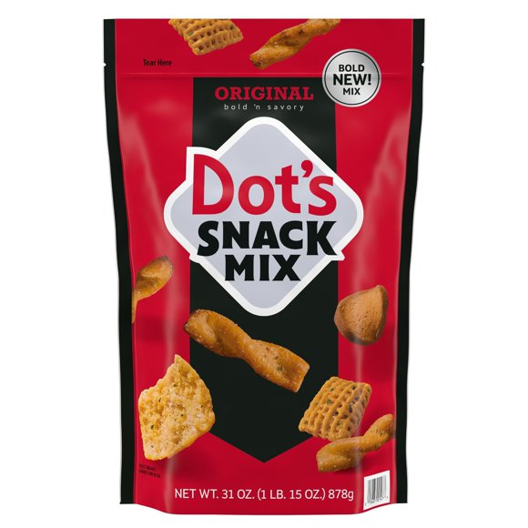 Dot's Pretzels Snack Mix with Original Mini Pretzel Twists, 31 oz.