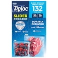 thumbnail image 1 of Ziploc Slider Freezer Bags, Variety Pack, 132 ct., 1 of 7
