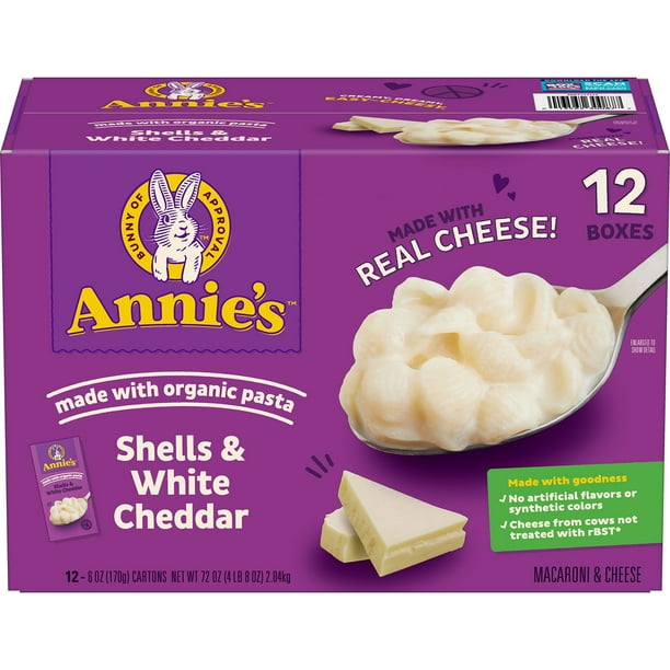 Annie's Shells and White Cheddar Mac and Cheese pk