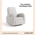 thumbnail image 4 of Storkcraft Santa Monica Power Recliner, Choose Color, 4 of 9