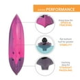 thumbnail image 4 of Lifetime Tamarack 100 Sit-On-Top Kayak (Paddle Included), 4 of 20