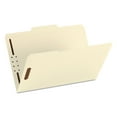 thumbnail image 4 of Smead 1/3 Cut Assorted Positions Two Fastener File Folder, Manila Legal, 50ct., 4 of 6