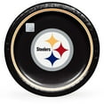 thumbnail image 1 of NFL Round Paper Plates, 10", 85 ct., Choose Your Team, 1 of 8