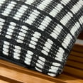 thumbnail image 4 of Town & Country Terra Alara Textured Geo Stripe Decorative Pillow, 4 of 8