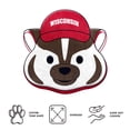 thumbnail image 4 of Logo Brands Wisconsin Badgers Puff Pillow, 4 of 5