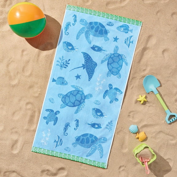 Member's Mark 2-Pack Kids Beach Towel, 30" x 60"